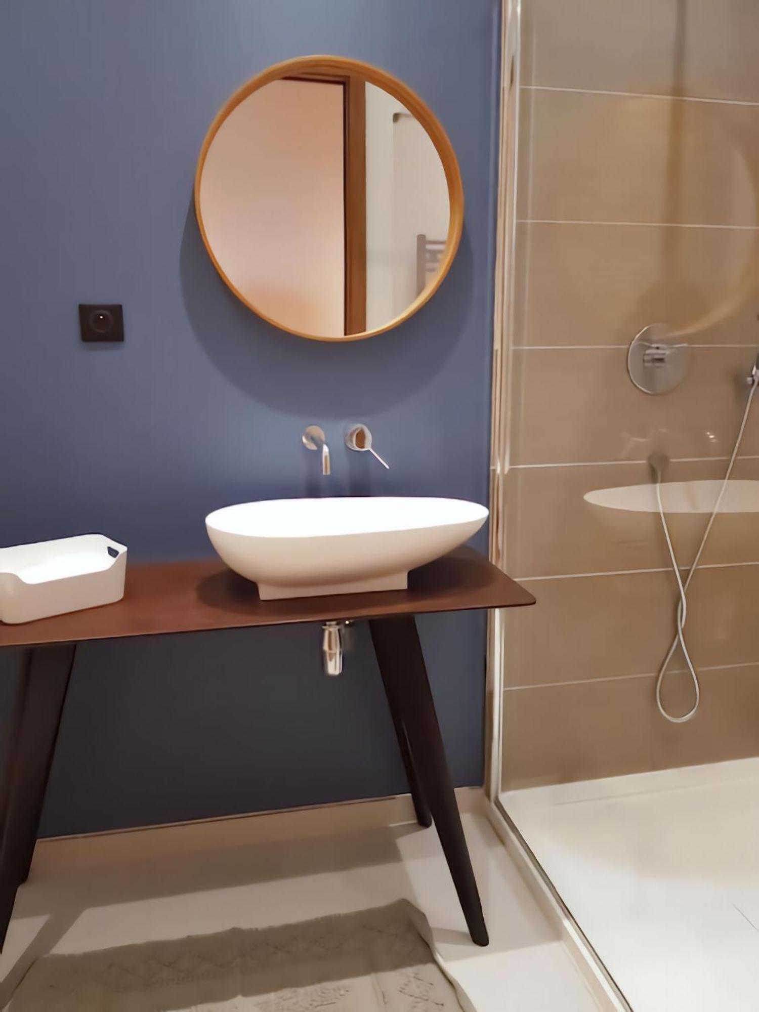 Appartement Design Rouen-Gare Avec Parking Prive Extérieur photo
